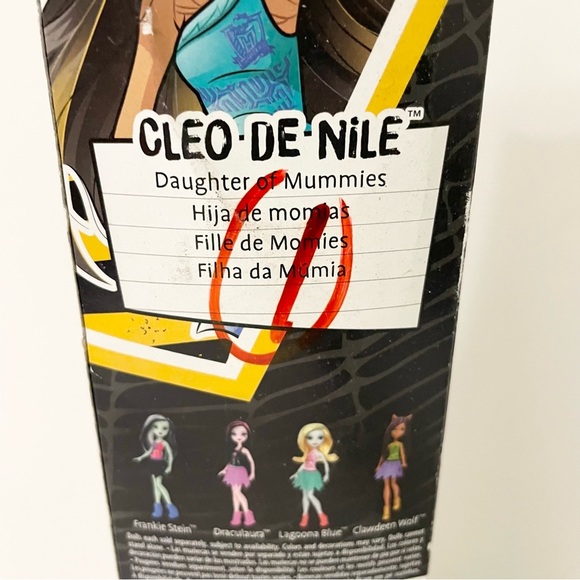 Monster High Cleo de Nile Doll Damaged Box - Picture 10 of 16